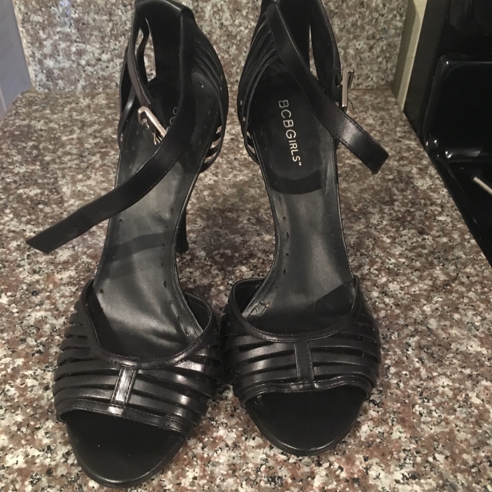 BCBG Girls heeled ankle sandals